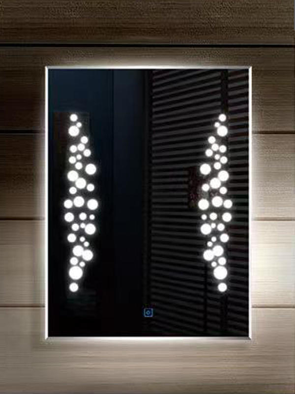B37 inteligentne podświetlane lustro łazienkowe z ekranem dotykowym