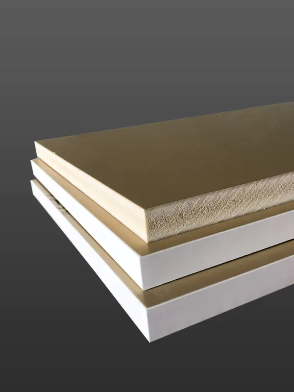 Biała elastyczna płyta piankowa WPC o wysokiej gęstości do materiałów budowlanych o wielu grubościach